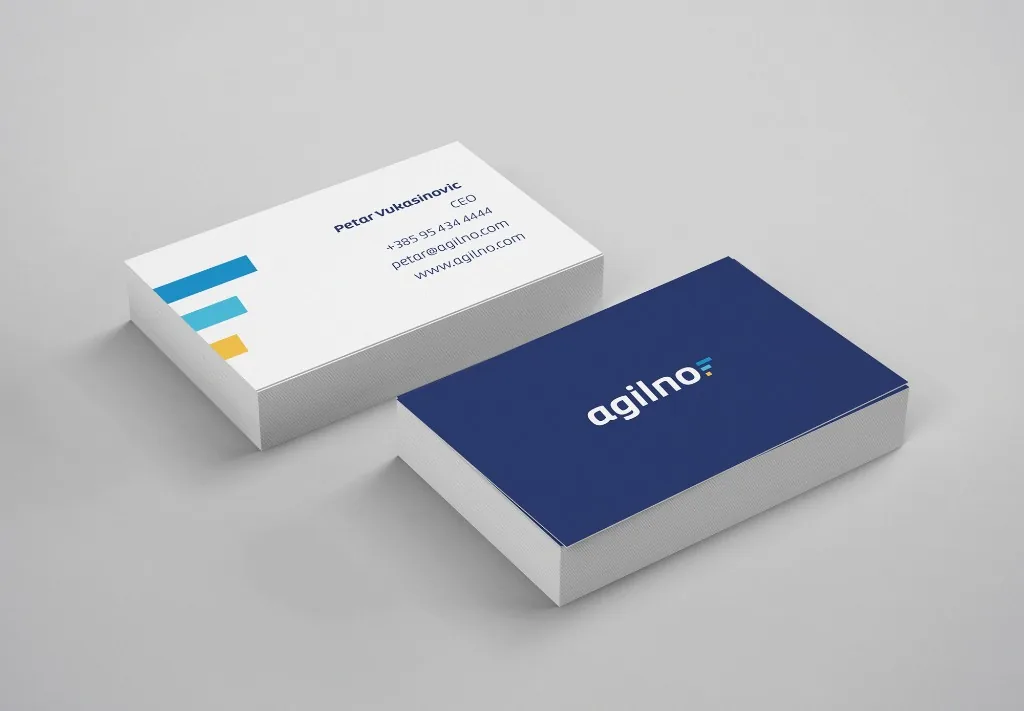Agilno: Business cards