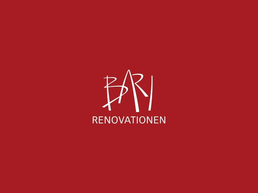 Bari Renovationen: Logo on red