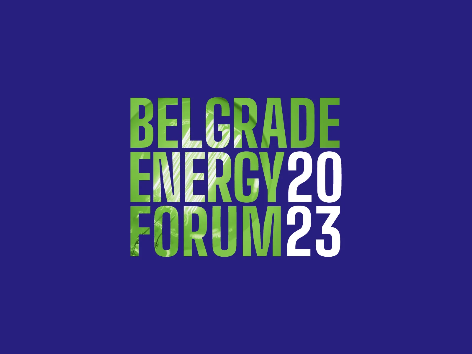 Belgrade Energy Forum: Textured treatment