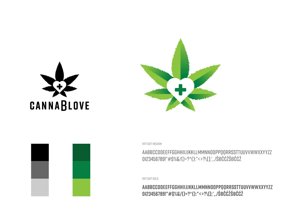 CannabLove: Logo variation