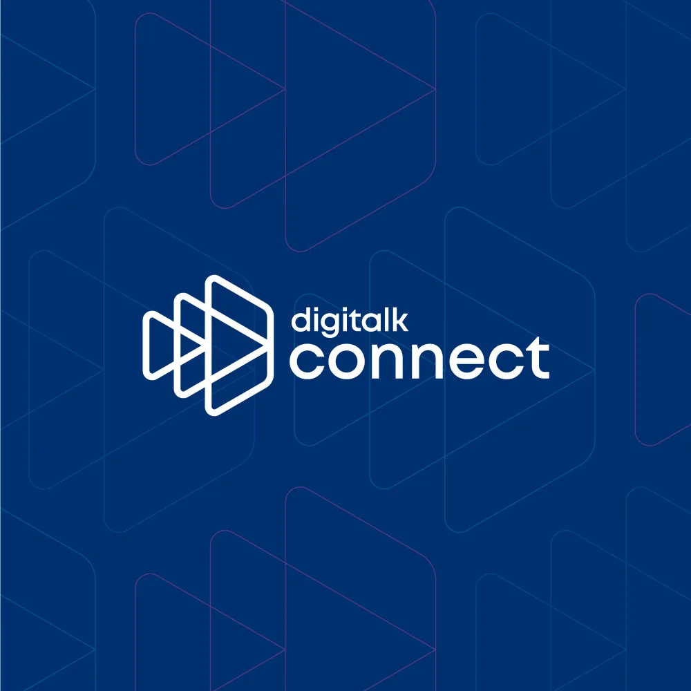 Digitalk Connect logo lockup
