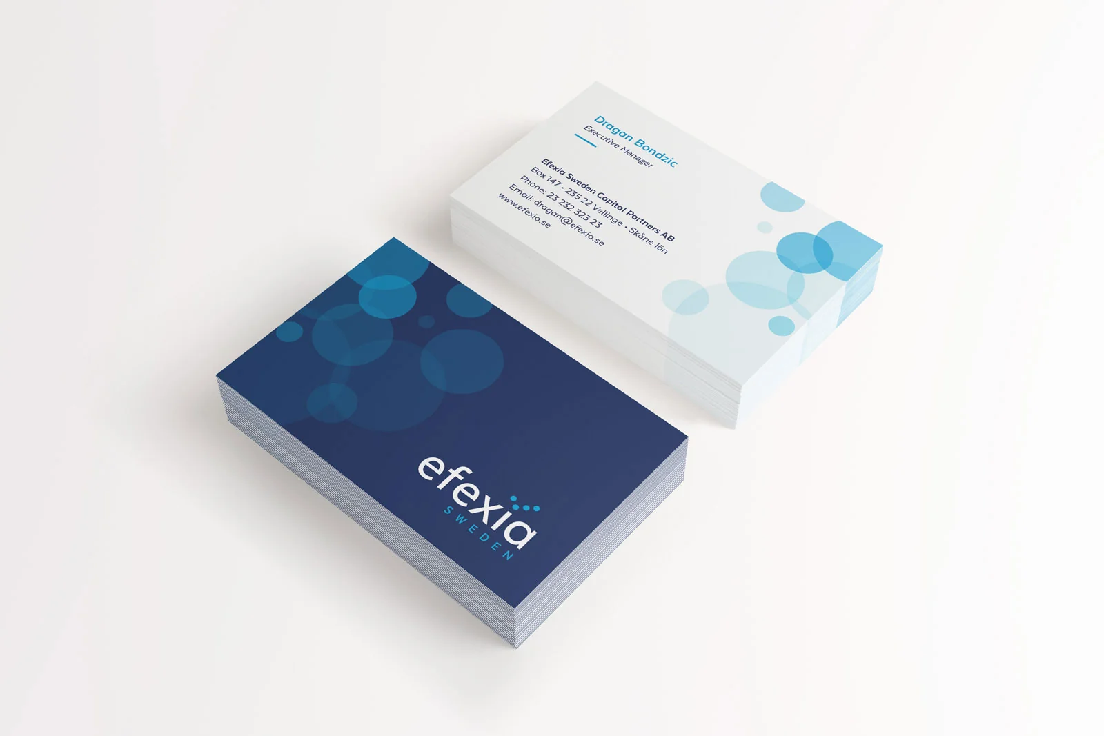 Efexia Sweden: Business cards