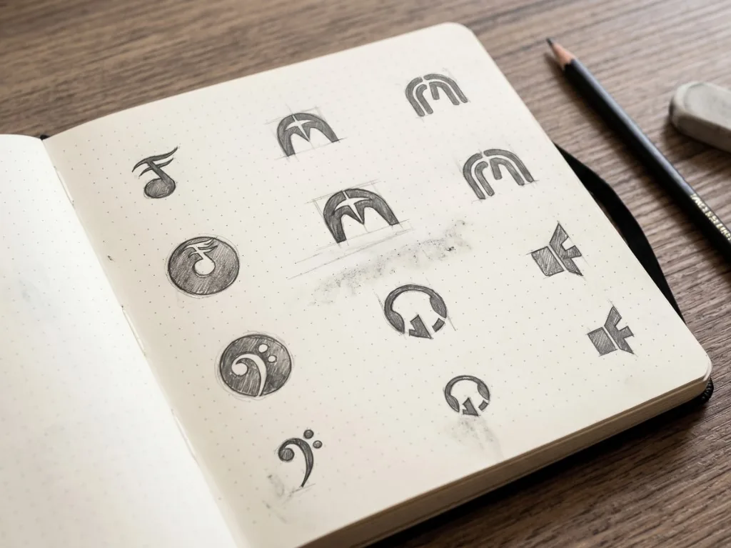 Free Music Archive: Logo exploration