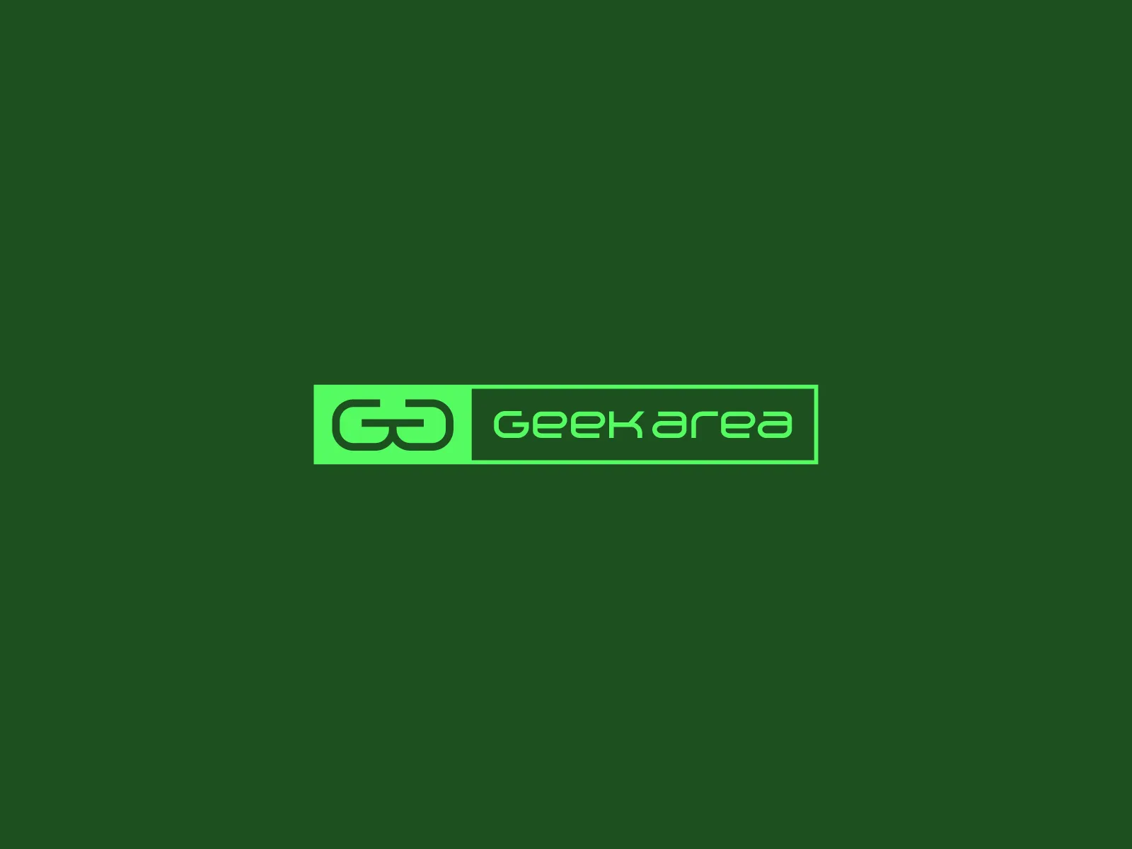 Geek Area: Horizontal lockup