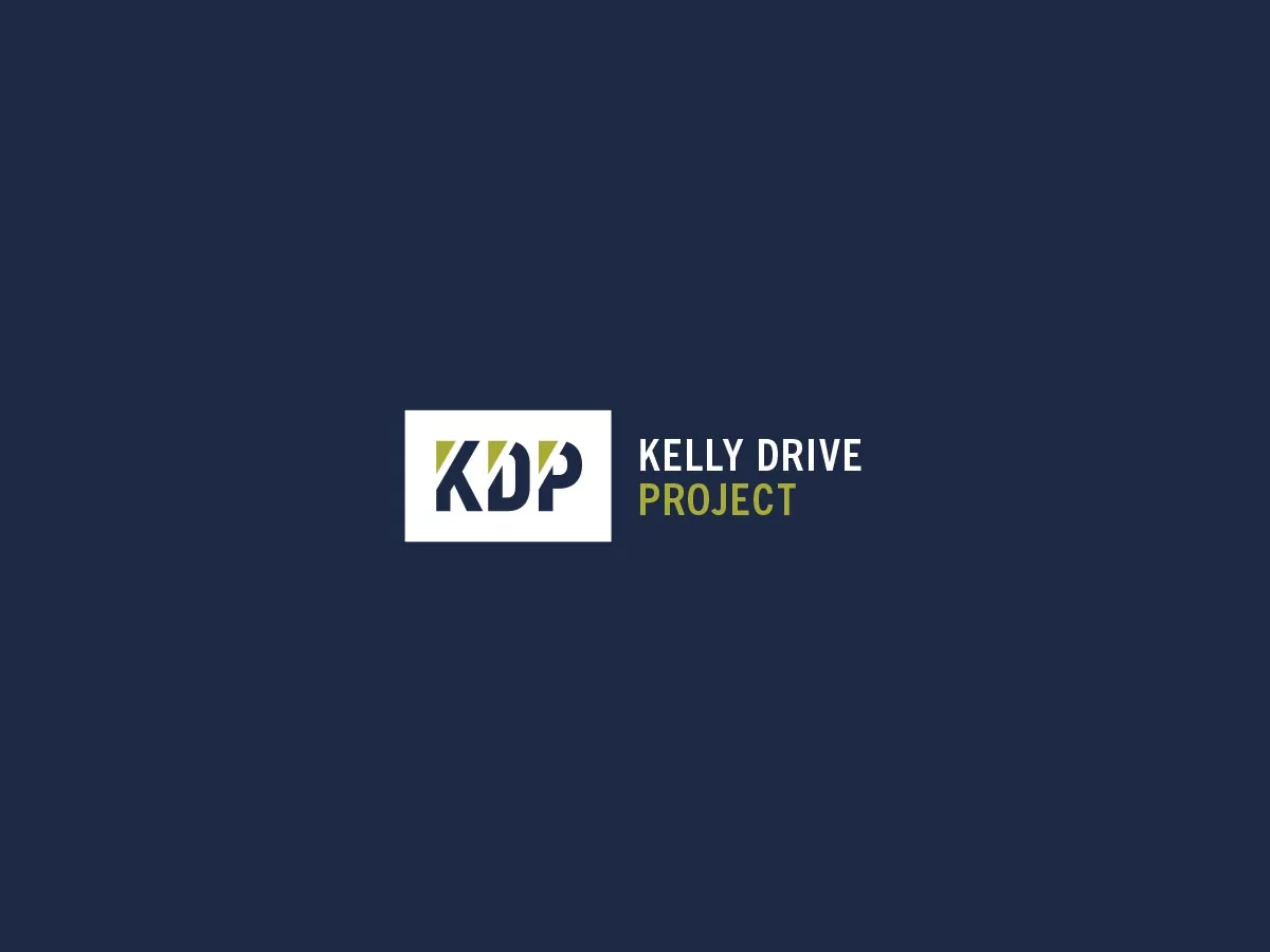 Kelly Drive Project: Lockup on navy