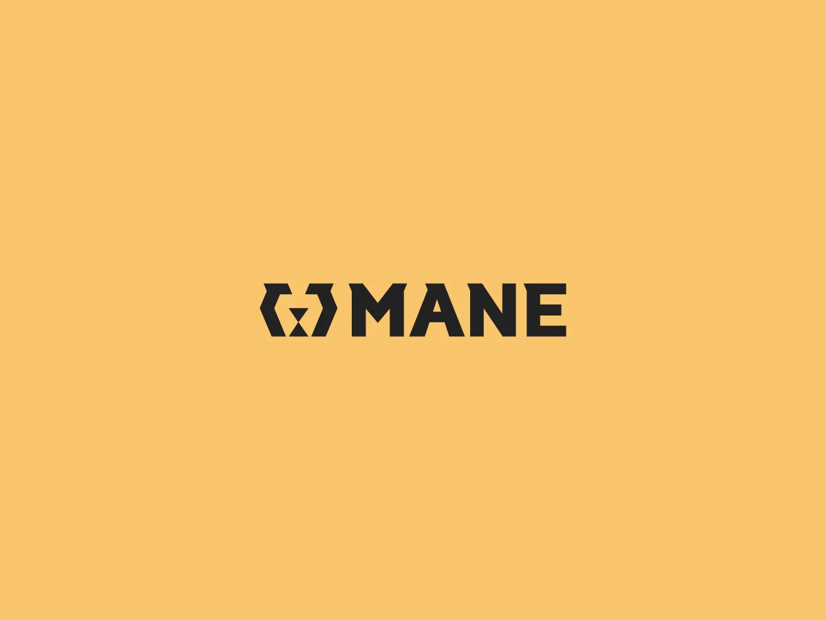 Mane Digital: Logo on gold