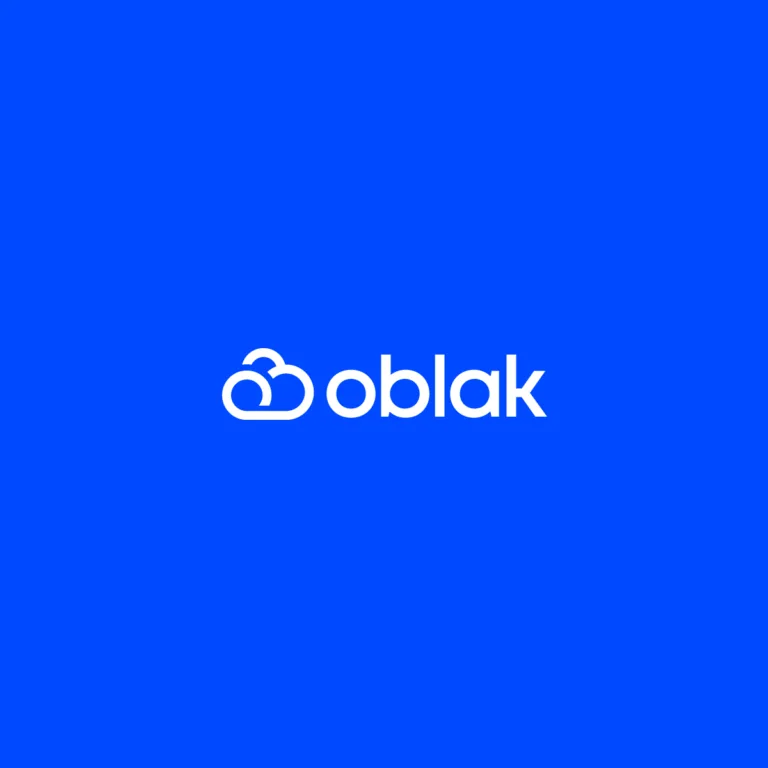 Oblak: Logo lockup