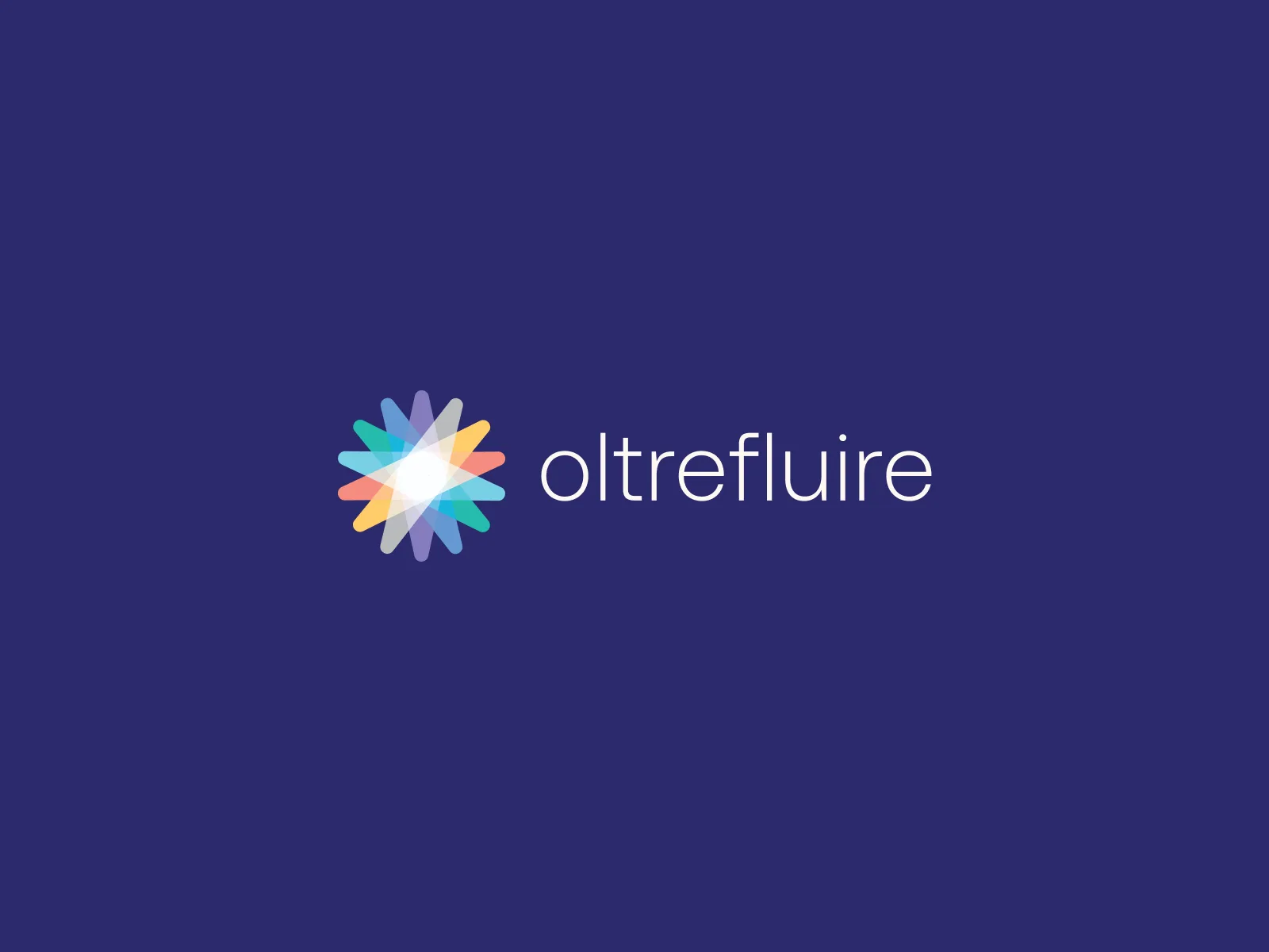 Oltre Fluire: Inverse logo