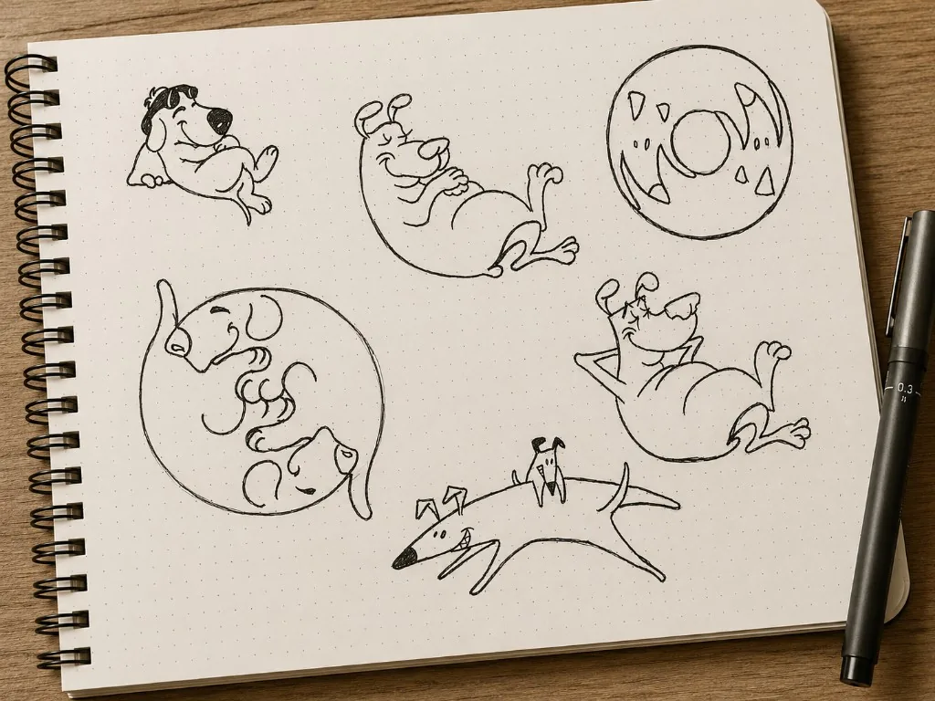 Pappy's Pet Lodge: Logo exploration