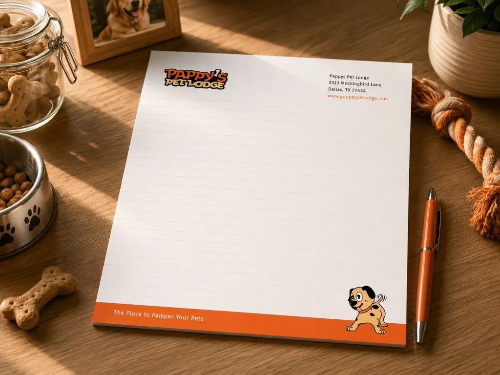 Pappy's Pet Lodge: Brand applications