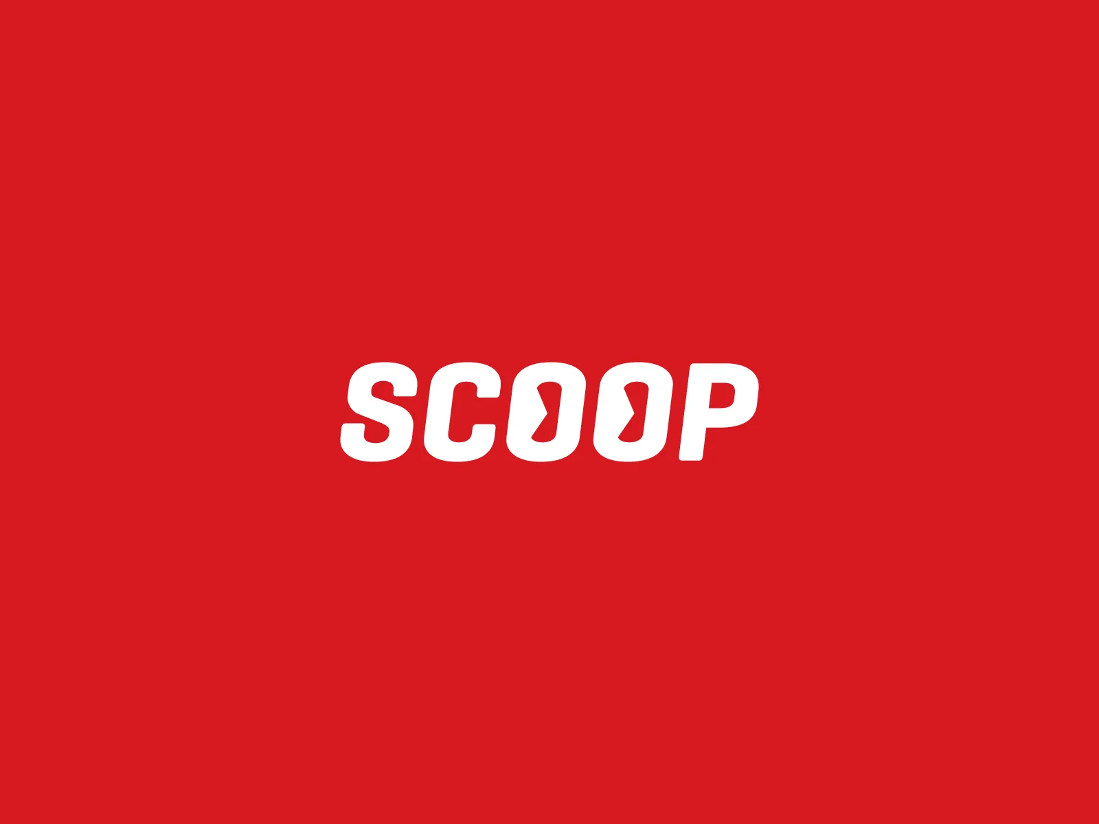Scoop: Inverse wordmark