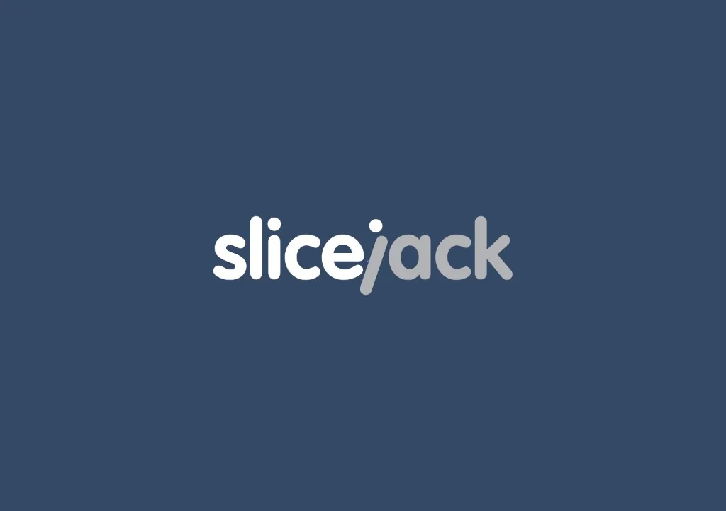 Final Slicejack custom wordmark