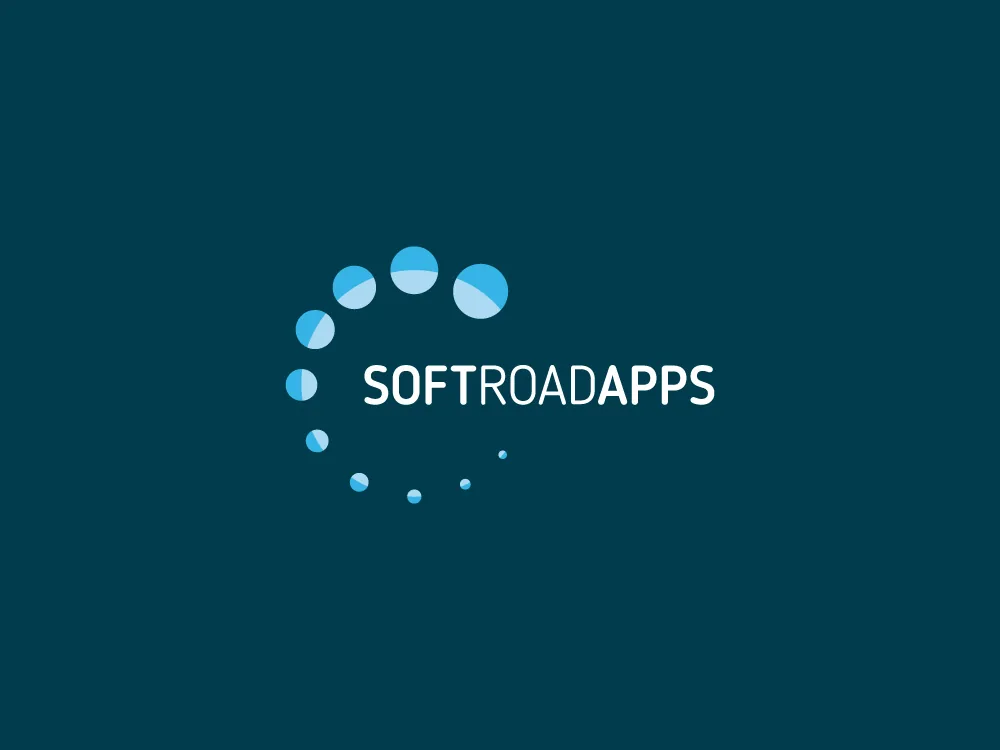 Soft Road Apps: Primary logo