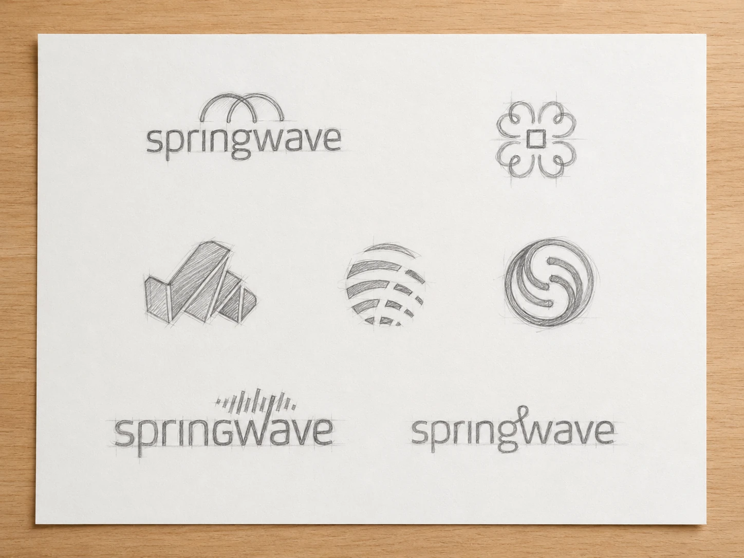 Springwave Digital: Concept sketches