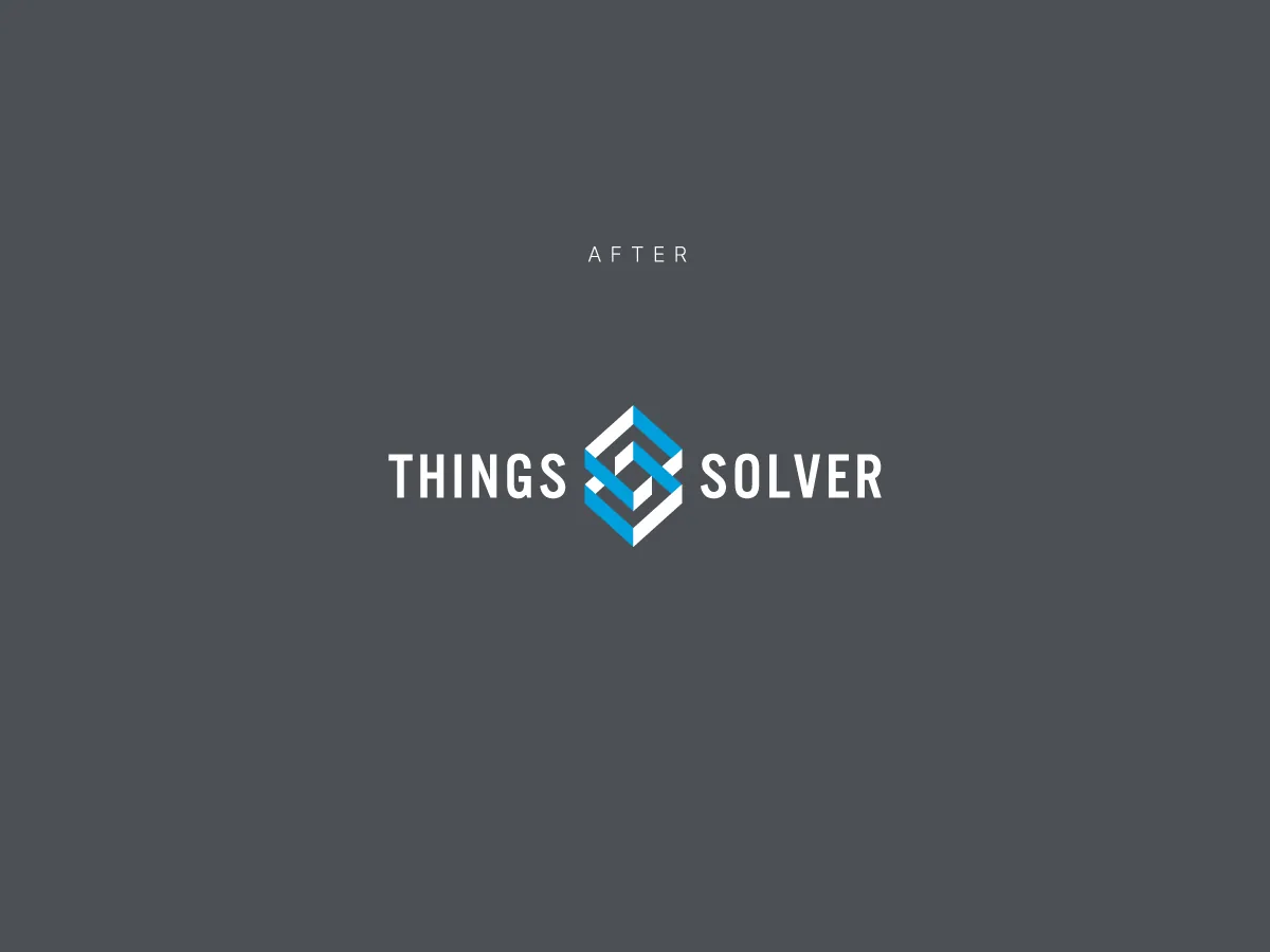 Redesigned Things Solver logo