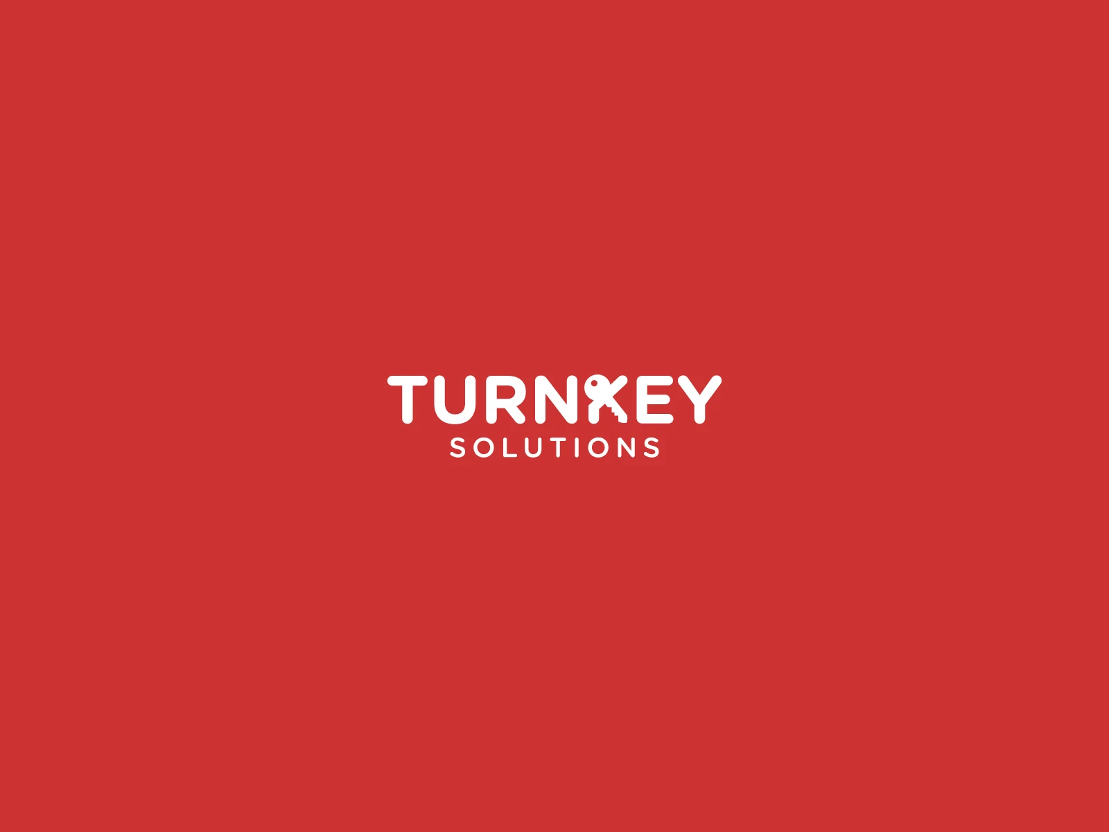 Turnkey Solutions: Inverse wordmark