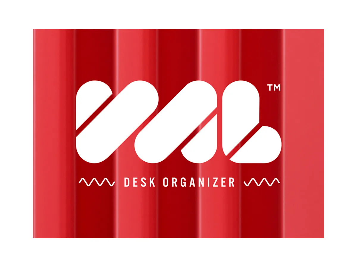 VAL Desk Organizer: Wordmark