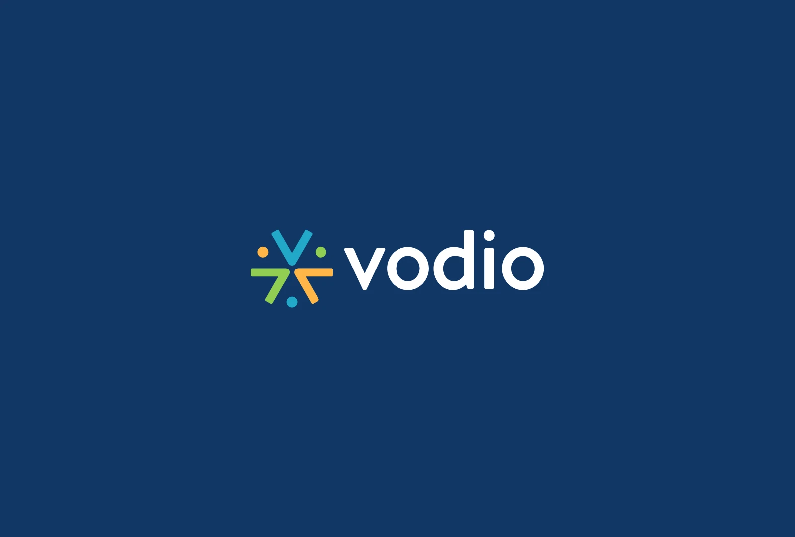 Vodio: Reverse logo