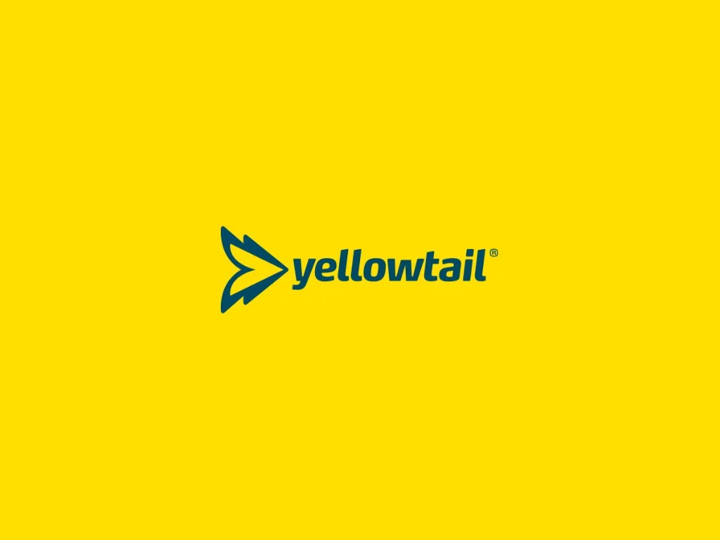 Yellow Tail fishing accessories: Logo lockup
