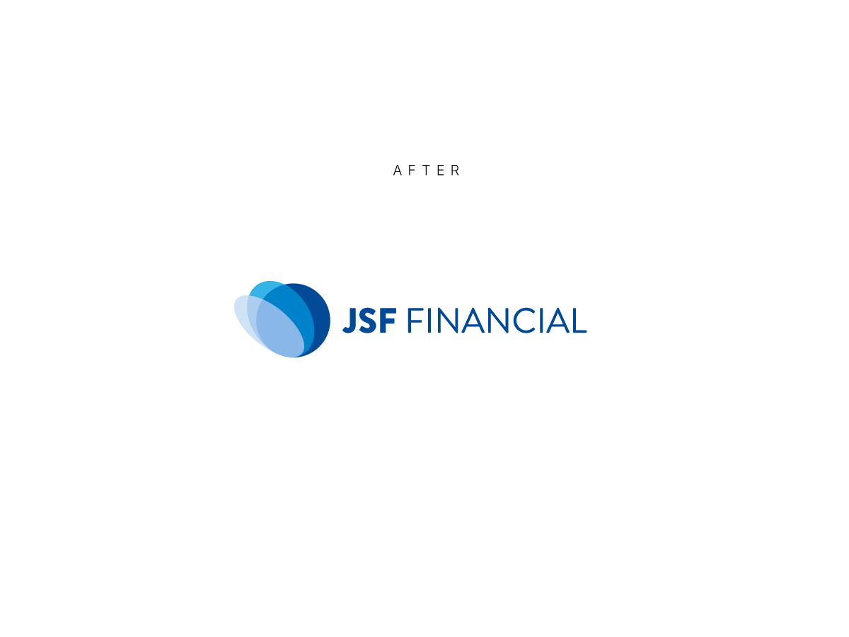 Typical symbols and logos for finance companies