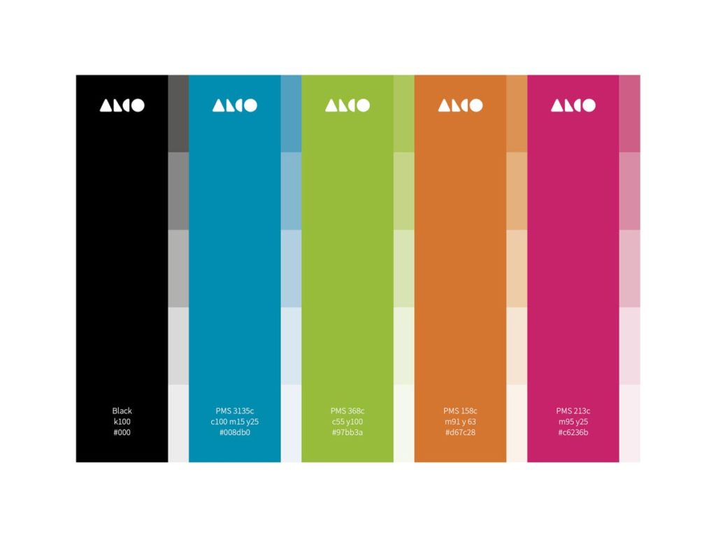 Alco rebranding case study colors