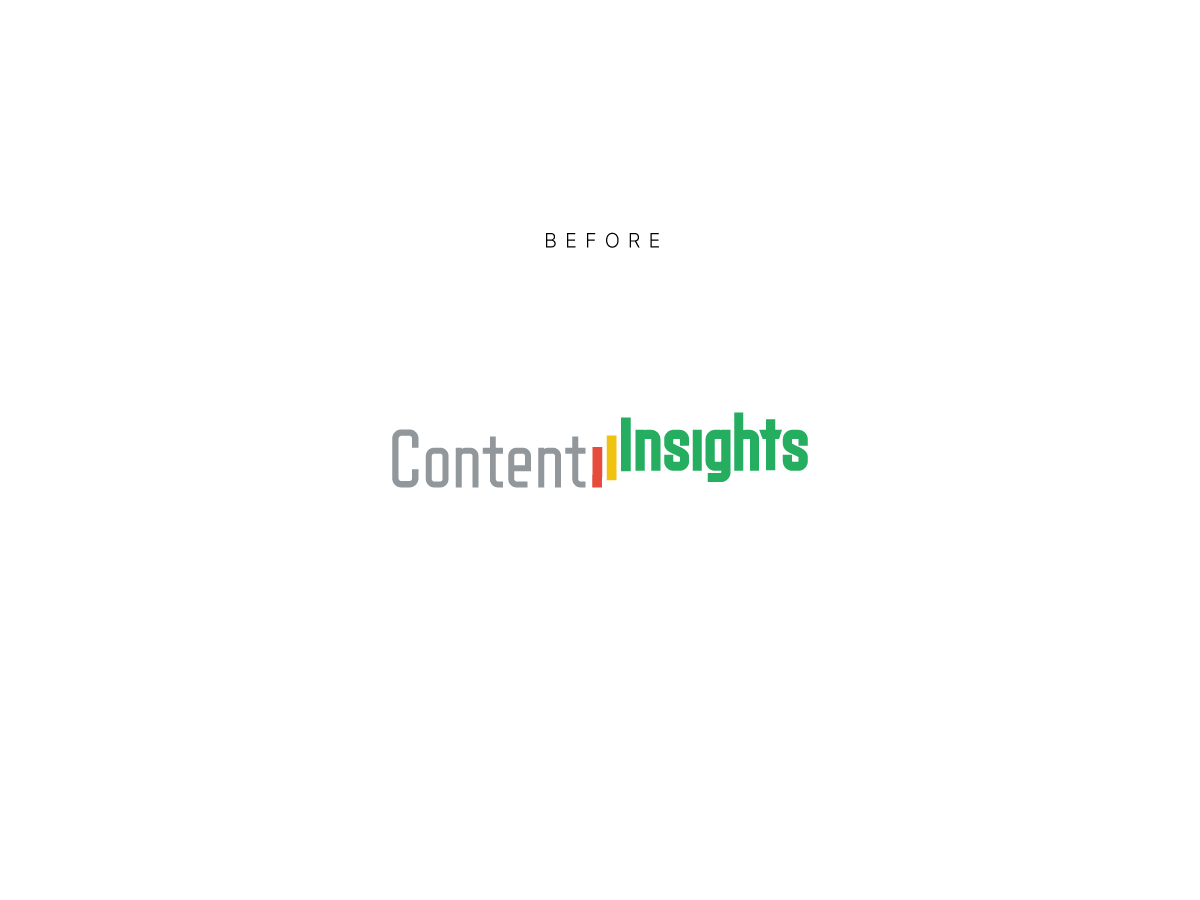 Content insights logo before