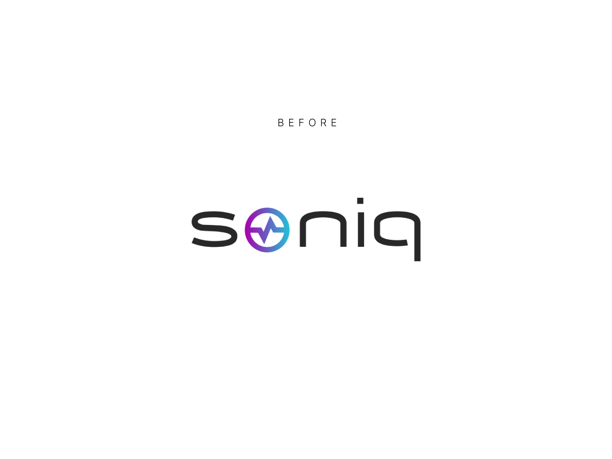 Soniq logo before